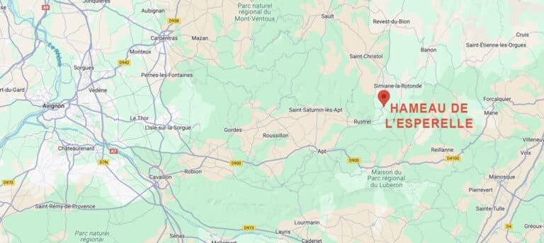 Esperelle Map